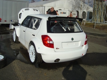 Škoda Fabia Super 2000 před sezónou 2011