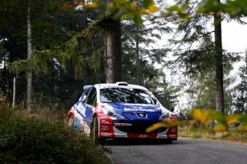 Test před Rally Bohemia 2009