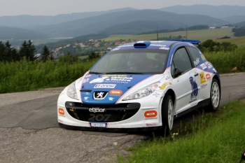 Test před Impromat Rallysprint Kopná 2009
