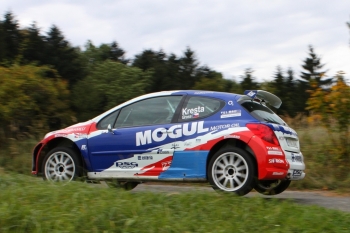 Test před Rally Bohemia 2009