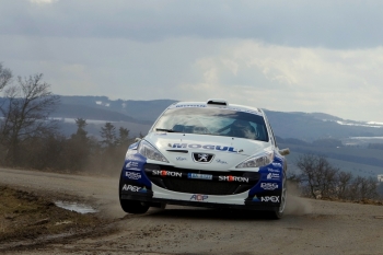 Testování před SHERON Valašskou Rally 2010