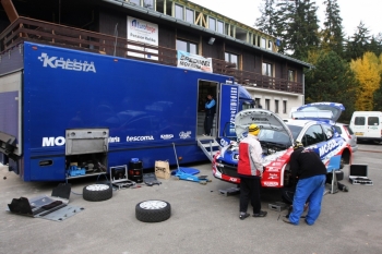 Test před Rally Bohemia 2009