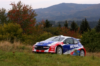 Test před Rally Bohemia 2009