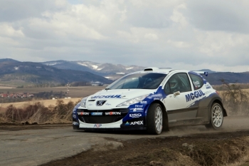 Testování před SHERON Valašskou Rally 2010