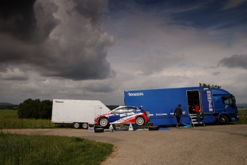 Test před Agrotec Mogul Rally Hustopeče 2009