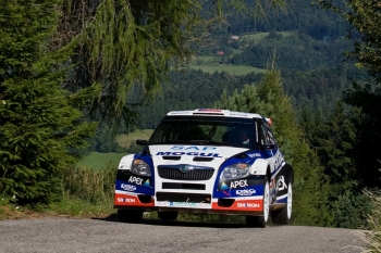 Test na Barum Czech Rally Zlín 2010
