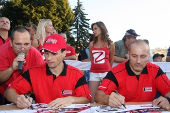 Autogramiáda před Barum Czech Rally Zlín 2009