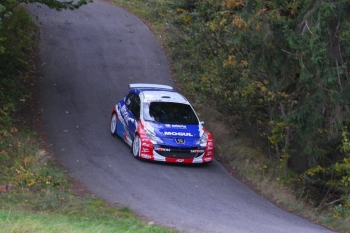 Test před Rally Bohemia 2009