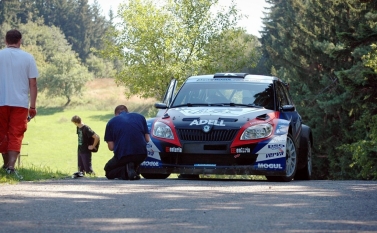 Test na Barum Czech Rally Zlín 2011