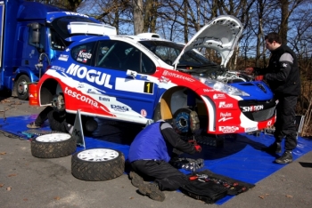 Test před Valašskou rally 2009