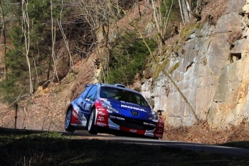 Test před Valašskou rally 2009