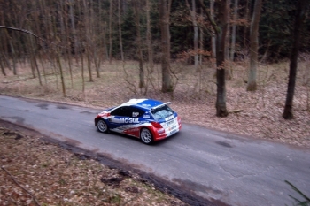 Test před Valašskou rally 2009